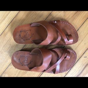 Handmade Jerusalem sandals, size 38.